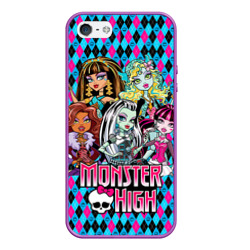 Чехол для iPhone 5/5S матовый Monster High