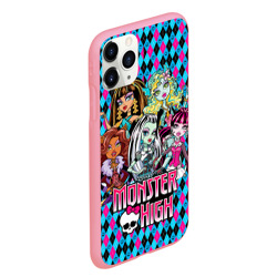 Чехол для iPhone 11 Pro Max матовый Monster High - фото 2