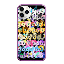 Чехол для iPhone 11 Pro Max матовый My Little Pony