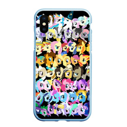 Чехол для iPhone XS Max матовый My Little Pony