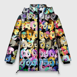 Женская зимняя куртка Oversize My Little Pony