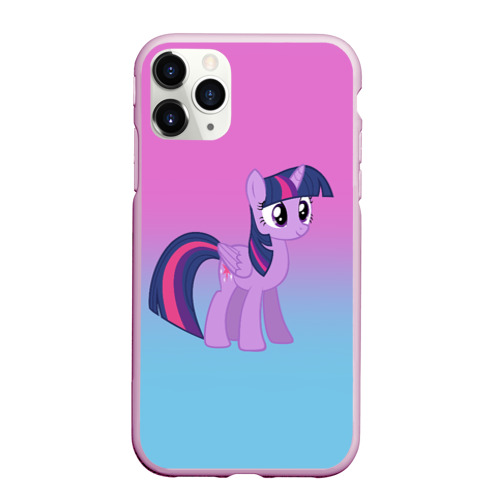 Чехол для iPhone 11 Pro Max матовый My Little Pony, цвет розовый