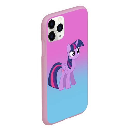 Чехол для iPhone 11 Pro Max матовый My Little Pony, цвет розовый - фото 3