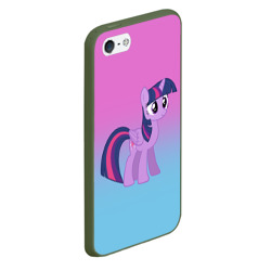 Чехол для iPhone 5/5S матовый My Little Pony - фото 2