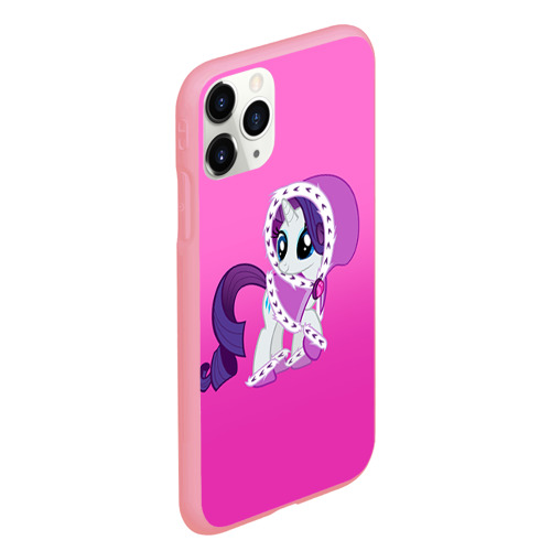 Чехол для iPhone 11 Pro Max матовый My Little Pony, цвет баблгам - фото 3