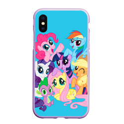 Чехол для iPhone XS Max матовый My Little Pony