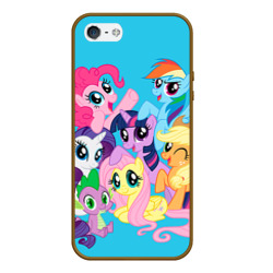 Чехол для iPhone 5/5S матовый My Little Pony