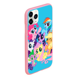 Чехол для iPhone 11 Pro Max матовый My Little Pony - фото 2