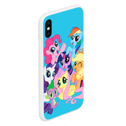 Чехол для iPhone XS Max матовый My Little Pony - фото 2