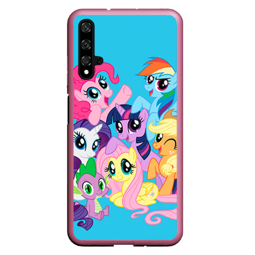 Чехол для Honor 20 My Little Pony, цвет малиновый