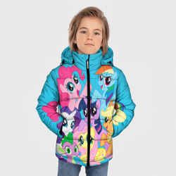 Зимняя куртка для мальчиков 3D My Little Pony - фото 2