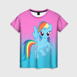 Женская футболка 3D My Little Pony