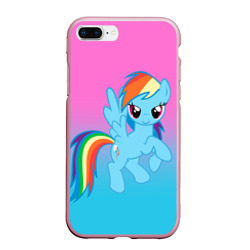 Чехол для iPhone 7Plus/8 Plus матовый My Little Pony