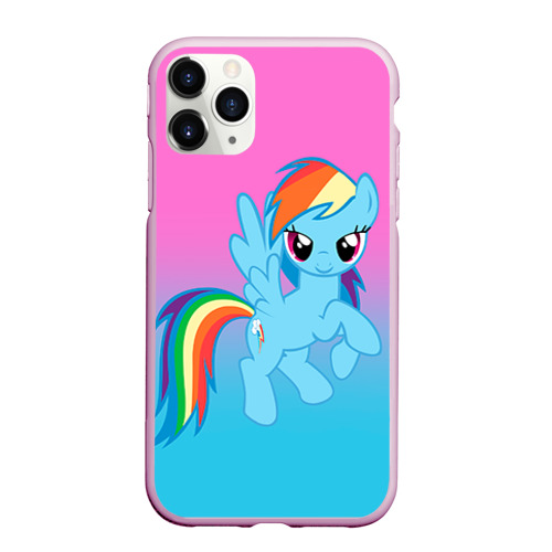 Чехол для iPhone 11 Pro Max матовый My Little Pony, цвет розовый