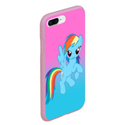 Чехол для iPhone 7Plus/8 Plus матовый My Little Pony - фото 2