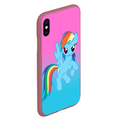 Чехол для iPhone XS Max матовый My Little Pony - фото 2