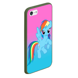 Чехол для iPhone 5/5S матовый My Little Pony - фото 2