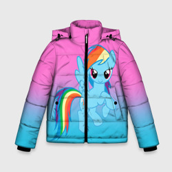 Зимняя куртка для мальчиков 3D My Little Pony