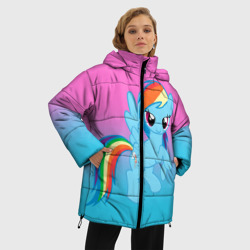 Женская зимняя куртка Oversize My Little Pony - фото 2