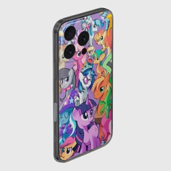 Чехол для iPhone 16 Pro силиконовый с защитой камеры My Little Pony - фото 2