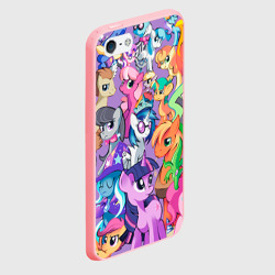 Чехол для iPhone 5/5S матовый My Little Pony - фото 2