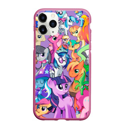 Чехол для iPhone 11 Pro Max матовый My Little Pony