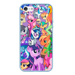 Чехол для iPhone 5/5S матовый My Little Pony