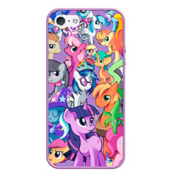 Чехол для iPhone 5/5S матовый My Little Pony