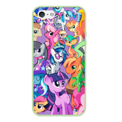 Чехол для iPhone 5/5S матовый My Little Pony