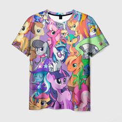 Мужская футболка 3D My Little Pony