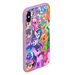 Чехол для iPhone XS Max матовый My Little Pony - фото 2