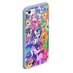 Чехол для iPhone 5/5S матовый My Little Pony - фото 2