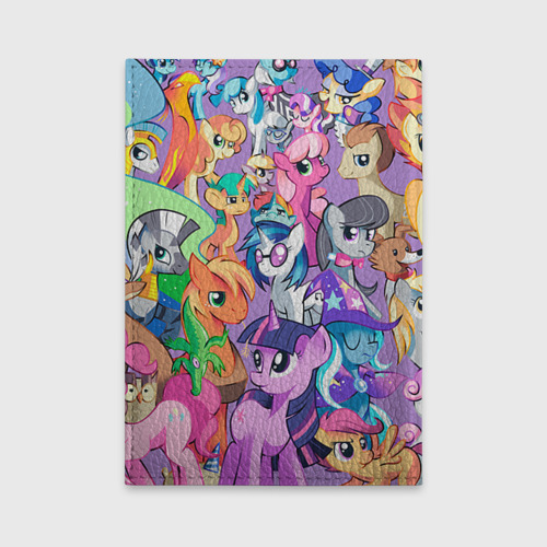 Обложка для автодокументов My Little Pony, цвет черный - фото 2