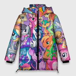 Женская зимняя куртка Oversize My Little Pony