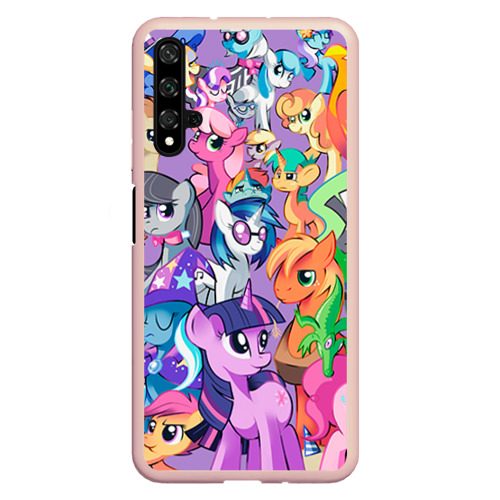 Чехол для Honor 20 My Little Pony, цвет светло-розовый