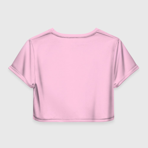 Женская футболка Crop-top 3D My Little Pony, цвет 3D печать - фото 2