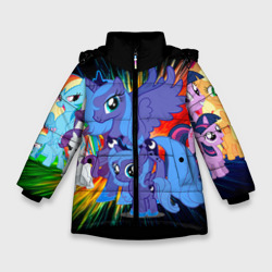 Зимняя куртка для девочек 3D My Little Pony