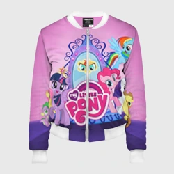 Женский бомбер 3D My Little Pony