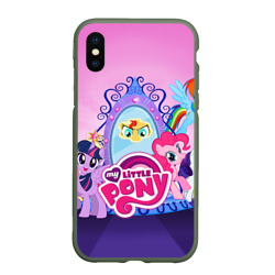 Чехол для iPhone XS Max матовый My Little Pony