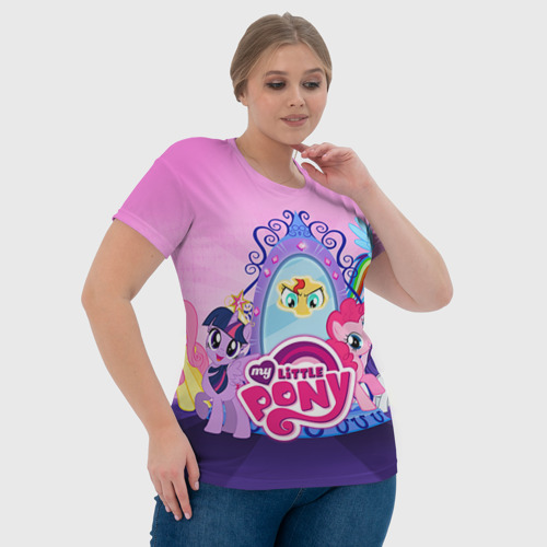 Женская футболка 3D My Little Pony, цвет 3D печать - фото 6