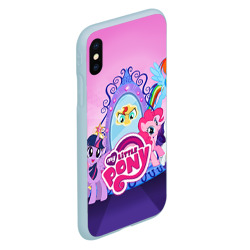 Чехол для iPhone XS Max матовый My Little Pony - фото 2