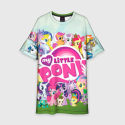 Детское платье 3D My Little Pony