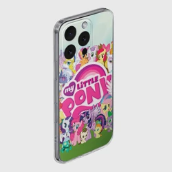 Чехол для iPhone 16 Pro Max силиконовый с защитой камеры My Little Pony - фото 2