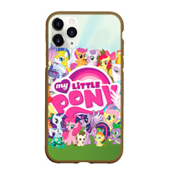 Чехол для iPhone 11 Pro Max матовый My Little Pony