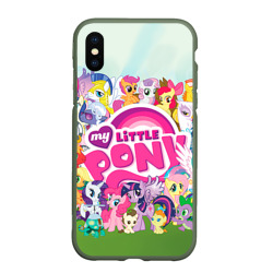 Чехол для iPhone XS Max матовый My Little Pony