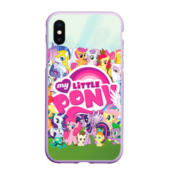 Чехол для iPhone XS Max матовый My Little Pony