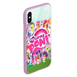 Чехол для iPhone XS Max матовый My Little Pony - фото 2