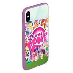 Чехол для iPhone XS Max матовый My Little Pony - фото 2