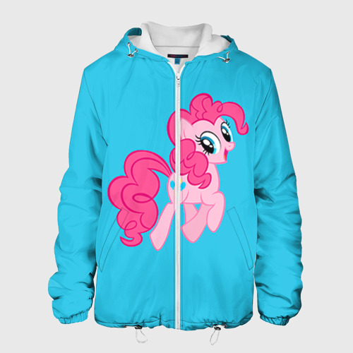 Мужская куртка 3D My Little Pony - Пинки Пай, цвет 3D печать