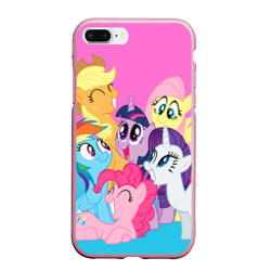 Чехол для iPhone 7Plus/8 Plus матовый My Little Pony